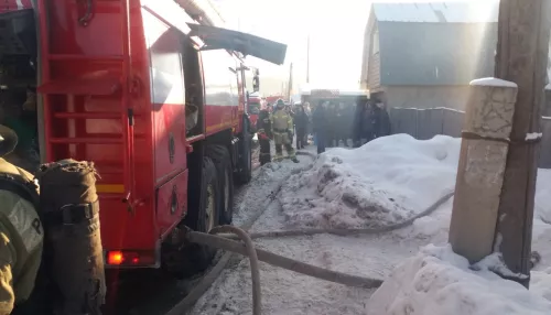 Пять человек погибли на пожарах в Алтайском крае 1 января