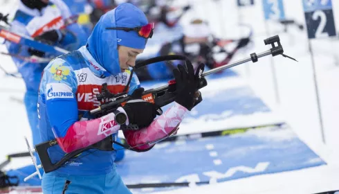 Алтайский биатлонист Даниил Серохвостов готовится к стартам на Олимпийских играх