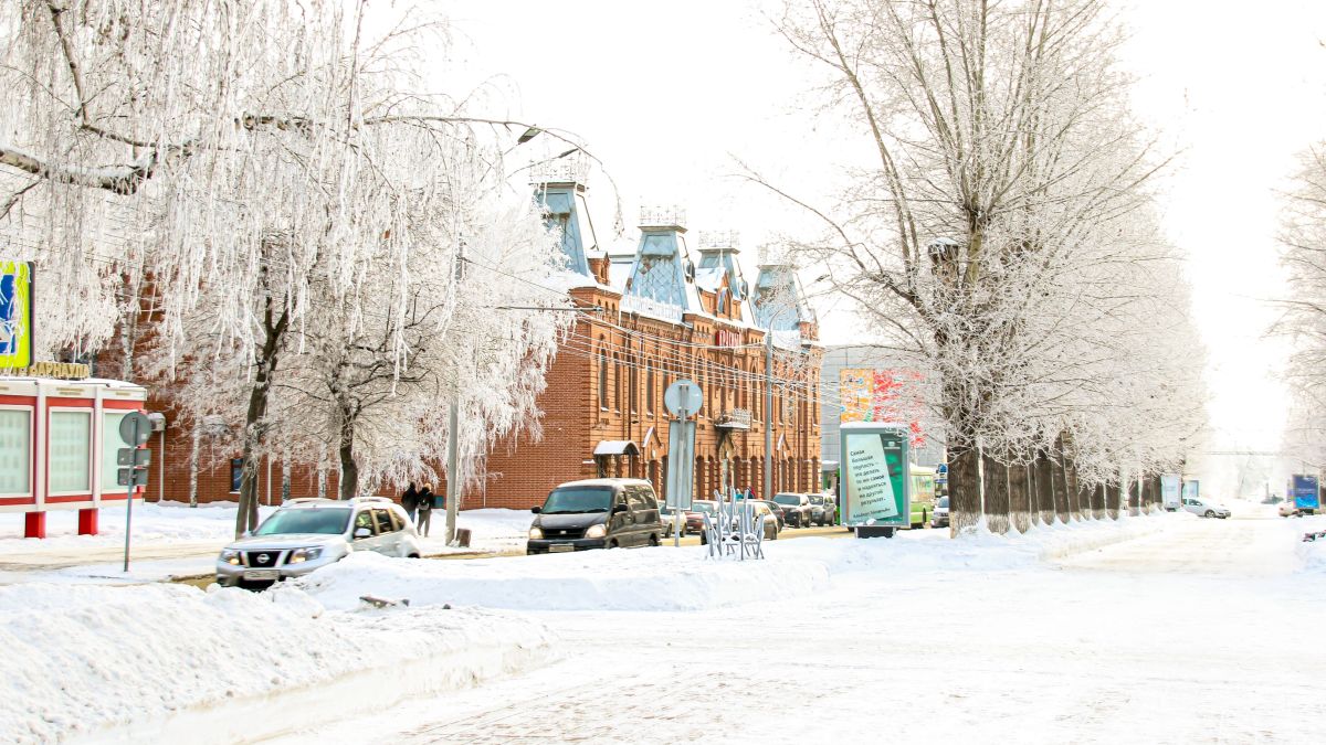Зима в Барнауле