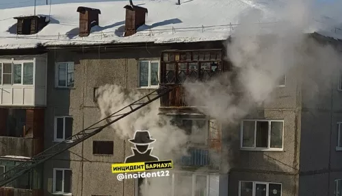 В Барнауле один человек погиб в результате пожара в пятиэтажке