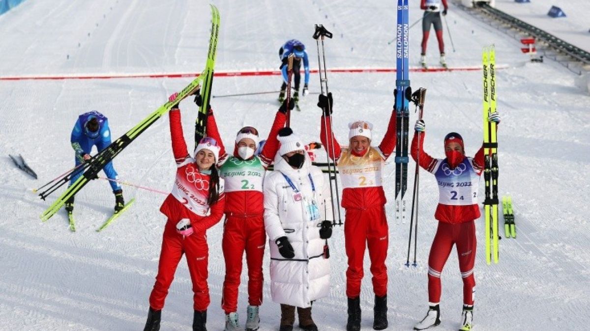 Российские лыжницы