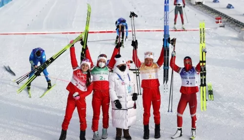 Российские лыжницы взяли золото на Олимпиаде в Пекине
