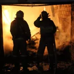 В Барнауле мужчина погиб при пожаре в частном доме