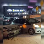 В Барнауле четыре автомобиля попали в ДТП на Павловском тракте