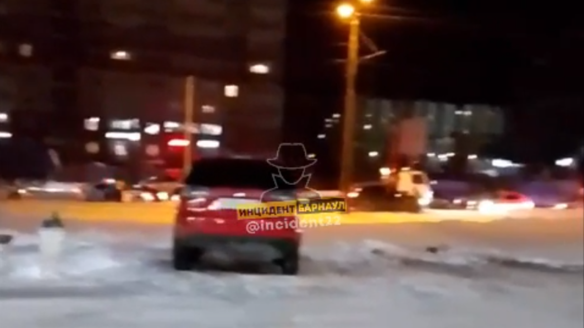 Погоня в Барнауле