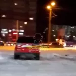 В Барнауле шесть машин ДПС гнались на лихачом на Audi