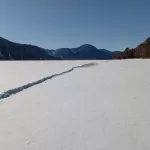 Ледовый удар: на Алтае зафиксировали необычное природное явление