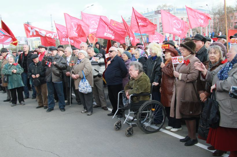 Первомайское шествие  Фото:"Толк"