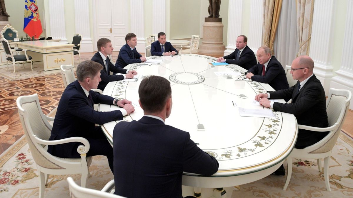 Владимир Путин встретился с новыми губернаторами