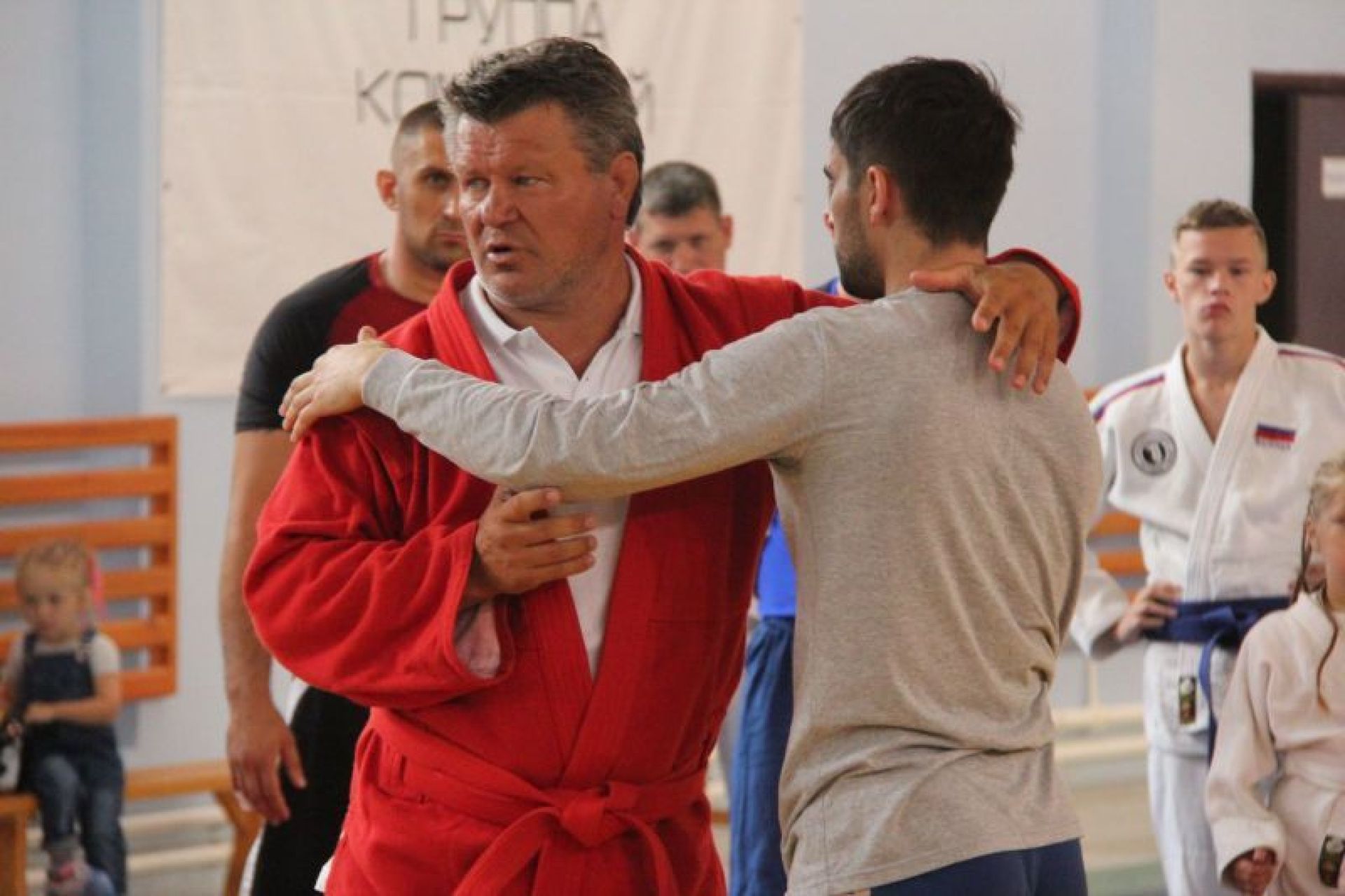 Олег Тактаров показал мастер-класс по самбо в Барнауле - Толк 26.07.2019