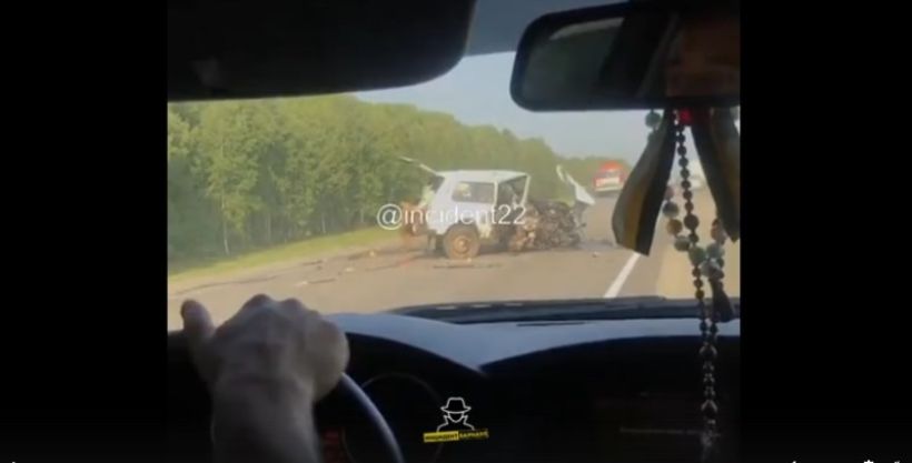  Фото:кадр из видео/Барнаул22, ВКонтакте