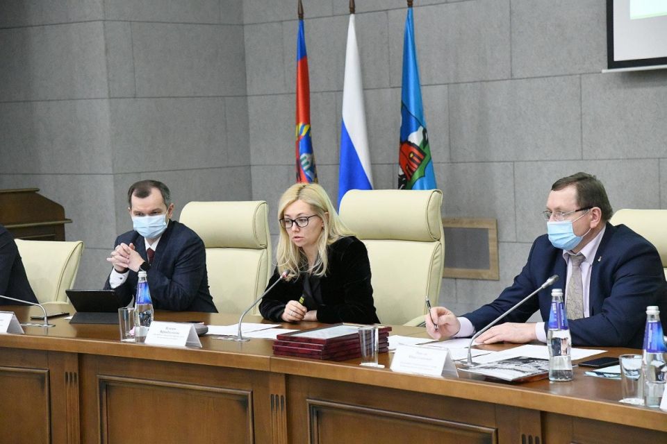 Заседание в администрации Барнаула, декабрь 2020 года