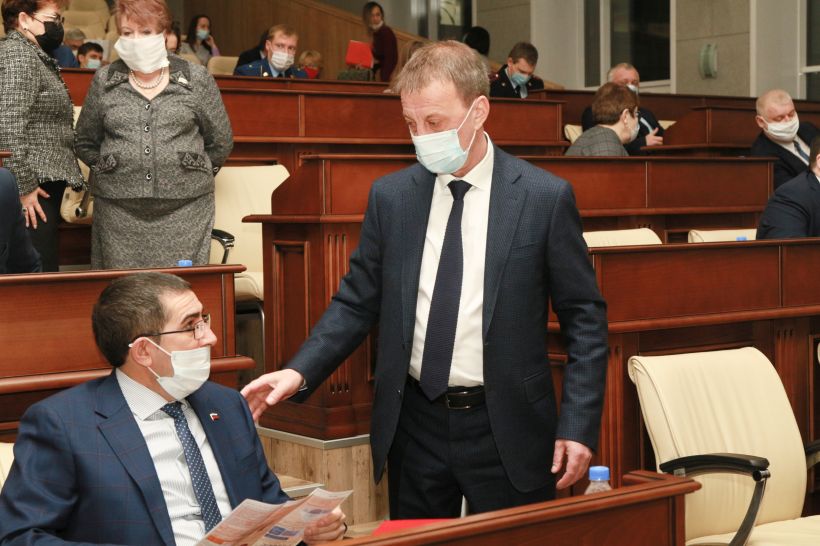Заседание гордумы Барнаула, декабрь 2020 года Фото:Олег Укладов
