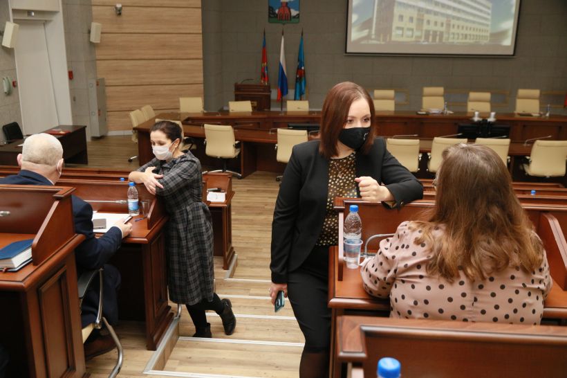 Заседание гордумы Барнаула, декабрь 2020 года Фото:Олег Укладов