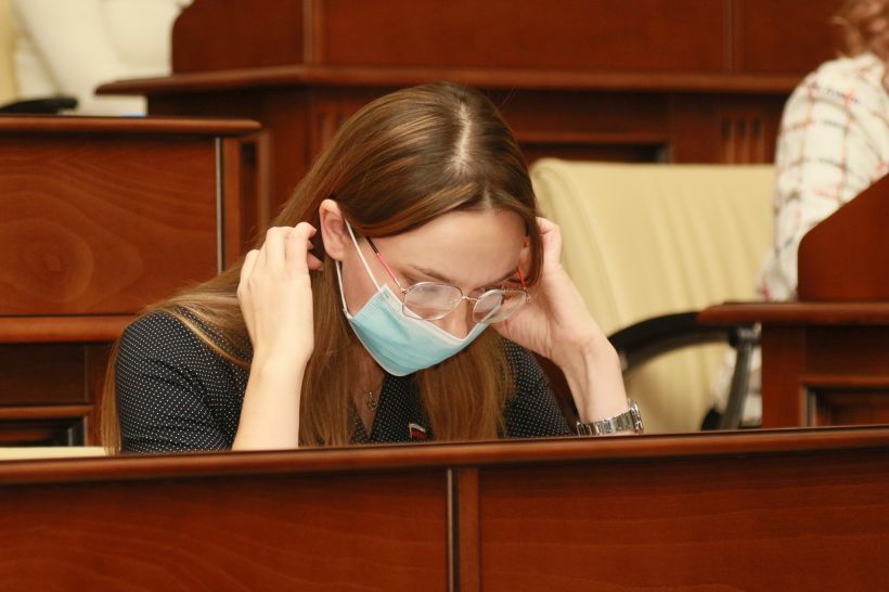 Заседание гордумы Барнаула, декабрь 2020 года Фото:Олег Укладов
