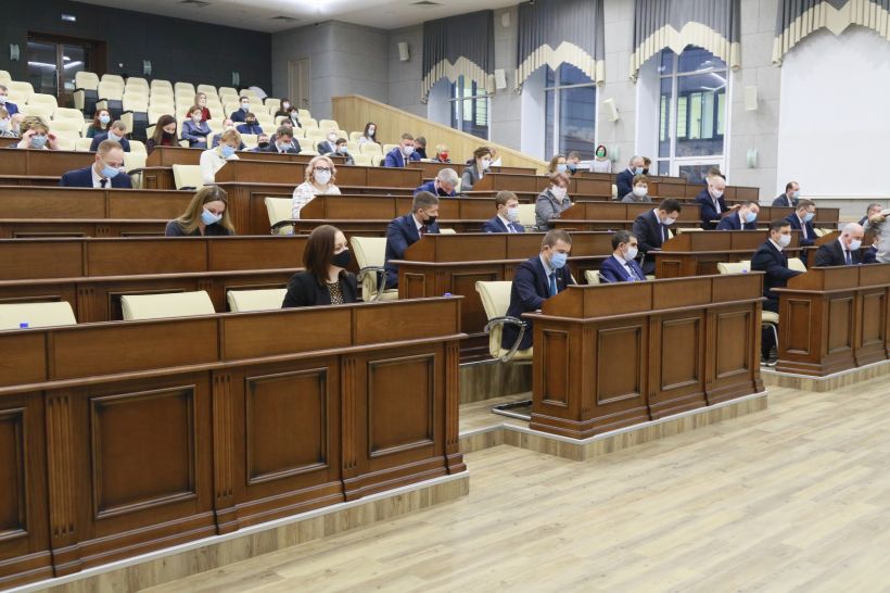 Заседание гордумы Барнаула, декабрь 2020 года Фото:Олег Укладов