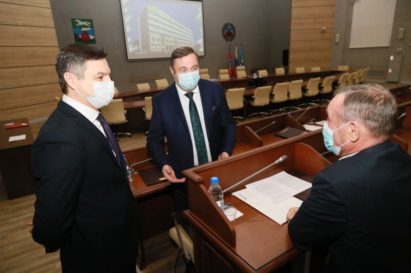 Заседание гордумы Барнаула, декабрь 2020 года Фото:Олег Укладов