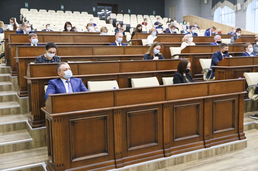 Заседание гордумы Барнаула, декабрь 2020 года Фото:Олег Укладов