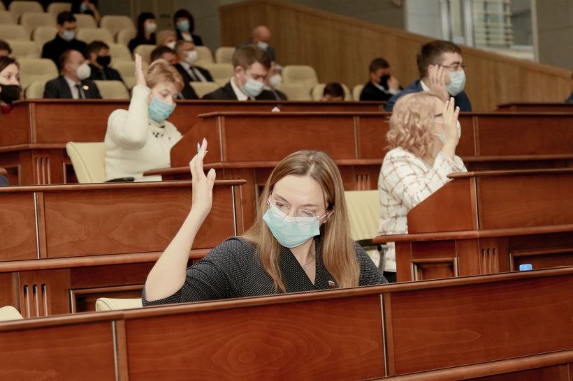 Заседание гордумы Барнаула, декабрь 2020 года Фото:Олег Укладов