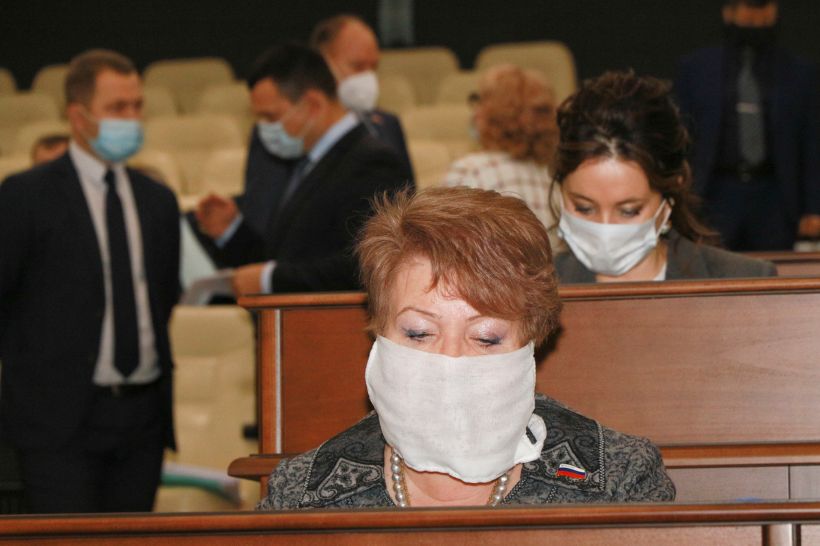 Заседание гордумы Барнаула, декабрь 2020 года Фото:Олег Укладов