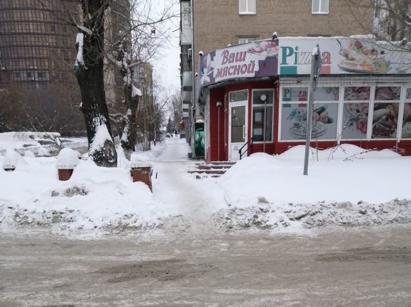 Снег в Барнауле  Фото:фото: onf.ru