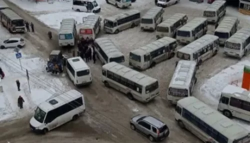 Водители бийских автобусов взбунтовались из-за нечищеных дорог