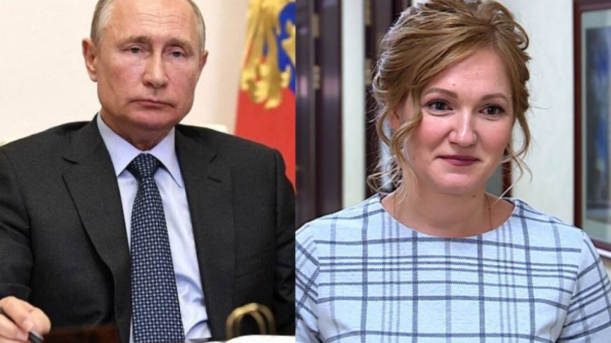 Владимир Путин и Анастасия Проскурина