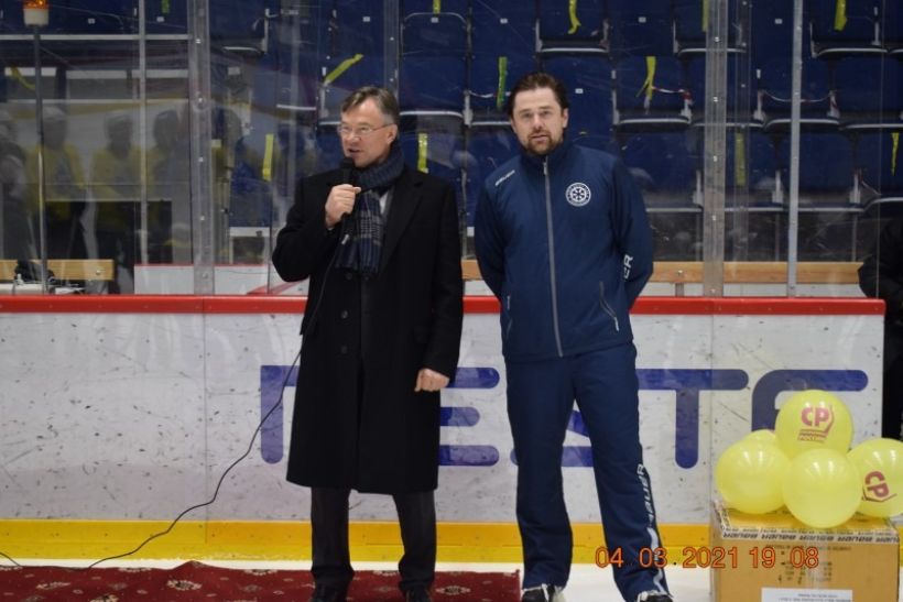 Александр Терентьев и Александр Аксененко в клубе «Алтай». Фото:altai.spravedlivo.ru