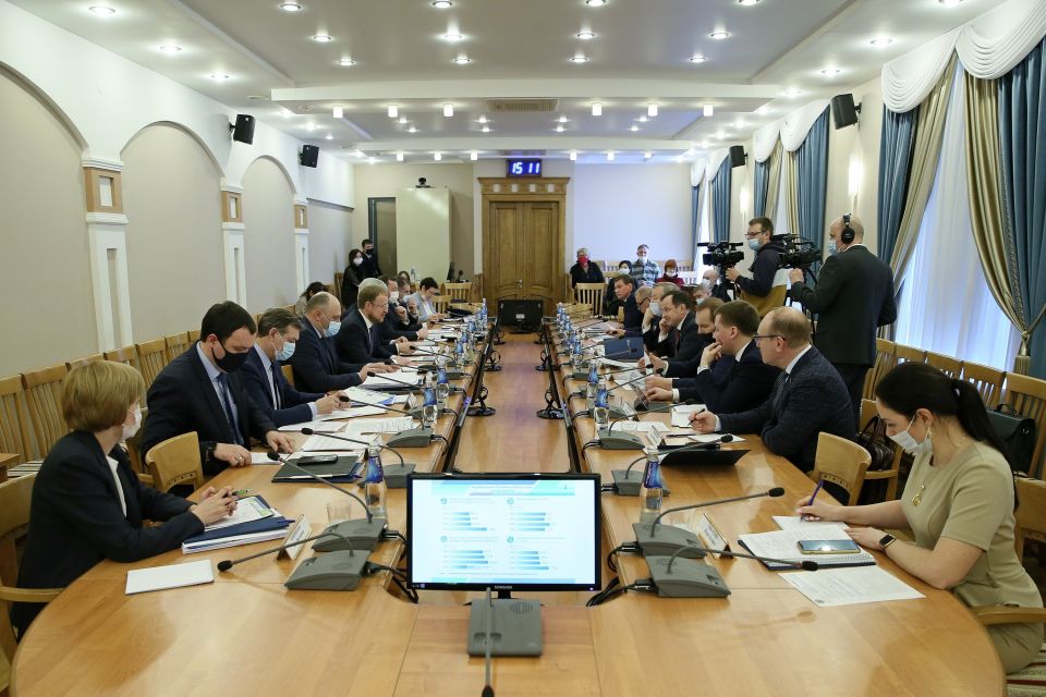 Заседание членов Совета Федерации в Барнауле 