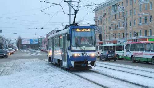 В Барнауле из-за неполадок на путях изменили трамвайные маршруты