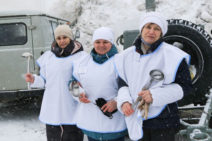 Подготовка к весеннему паводку, 24 марта 2021 год Фото:Олег Укладов