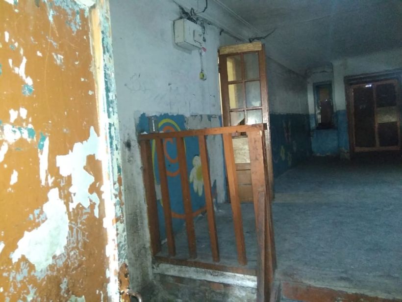 Аварийный дом на Советской Армии в Барнауле Фото:Олег Укладов
