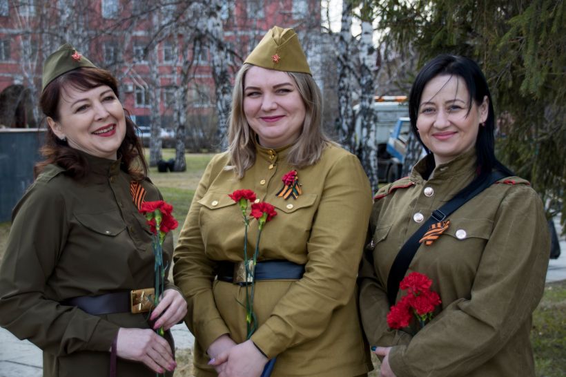 Акция «Сад памяти» в 2021 году в Барнауле Фото:Виталий Барабаш