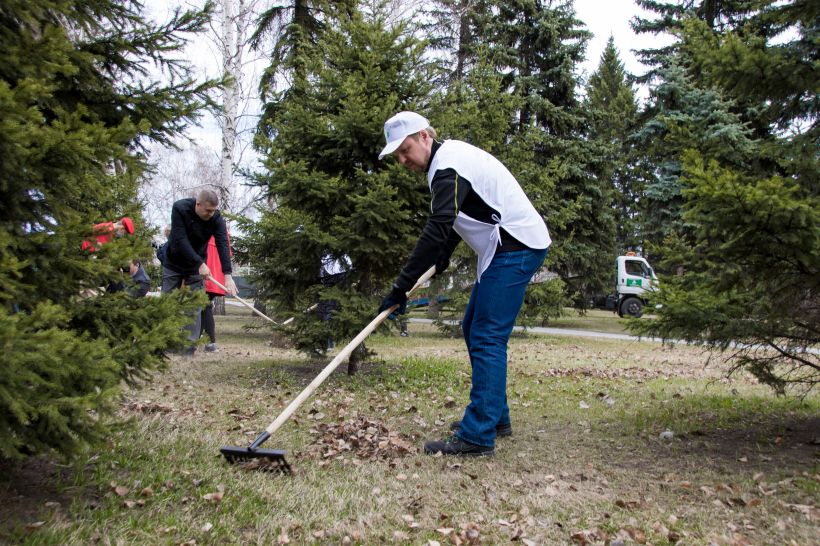 Акция «Сад памяти» в 2021 году в Барнауле Фото:Виталий Барабаш