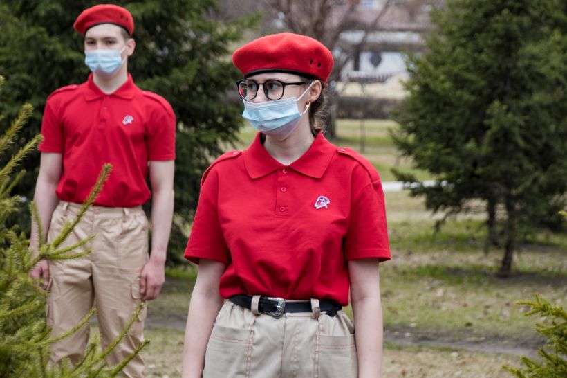 Акция «Сад памяти» в 2021 году в Барнауле Фото:Виталий Барабаш