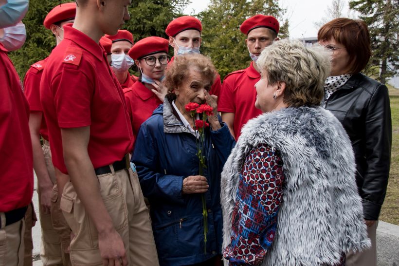 Акция «Сад памяти» в 2021 году в Барнауле Фото:Виталий Барабаш
