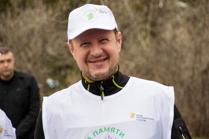 Акция «Сад памяти» в 2021 году в Барнауле Фото:Виталий Барабаш