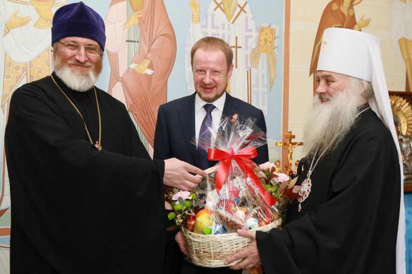 Визит Виктора Томенко в Барнаульскую Епархию Фото:Олег Укладов
