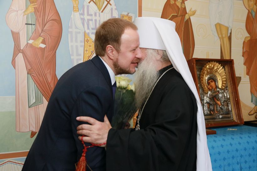 Визит Виктора Томенко в Барнаульскую Епархию Фото:Олег Укладов