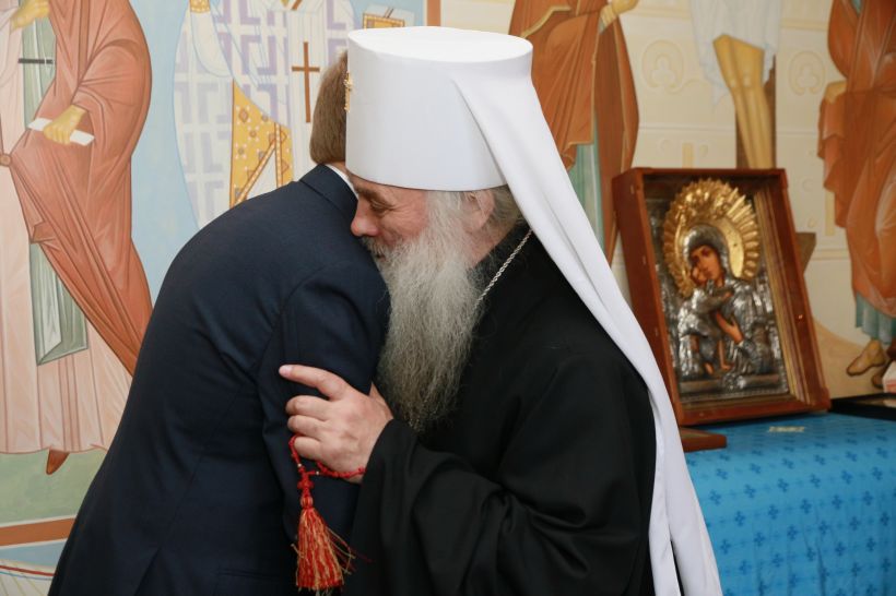 Визит Виктора Томенко в Барнаульскую Епархию Фото:Олег Укладов