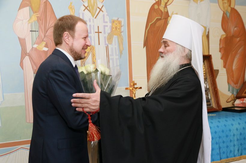 Визит Виктора Томенко в Барнаульскую Епархию Фото:Олег Укладов