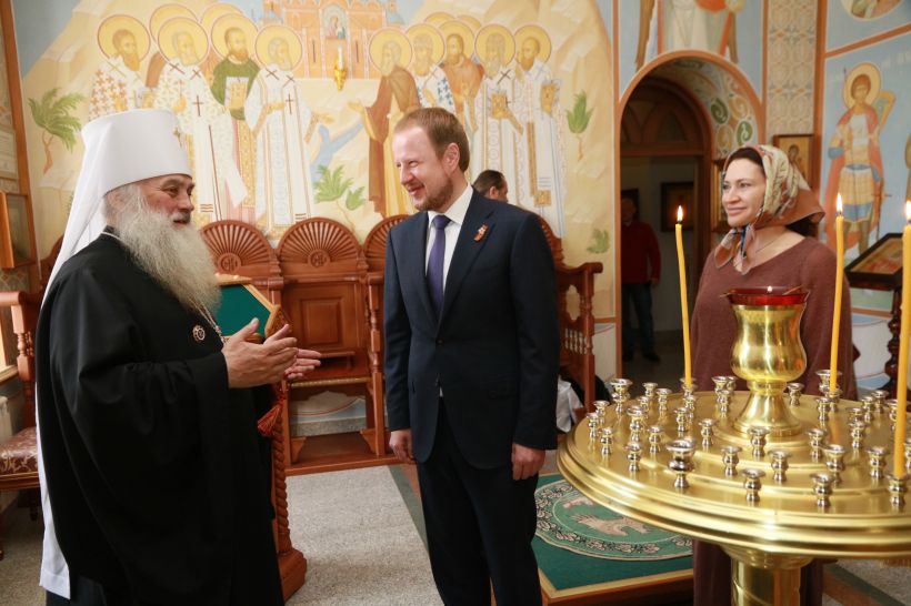 Визит Виктора Томенко в Барнаульскую Епархию Фото:Олег Укладов