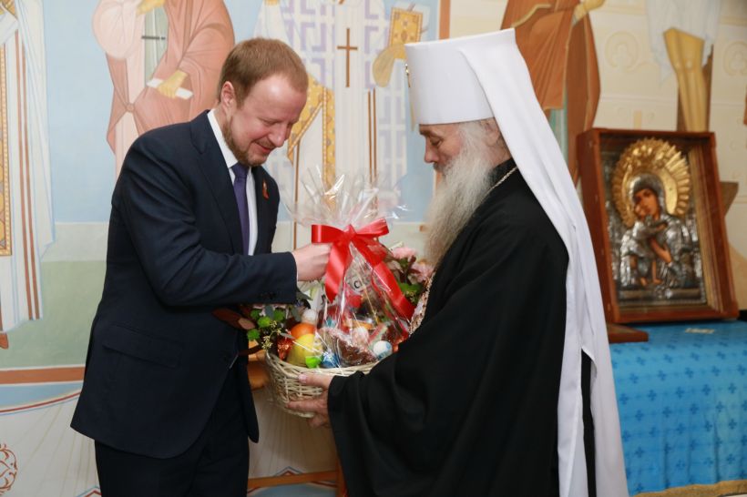 Визит Виктора Томенко в Барнаульскую Епархию Фото:Олег Укладов