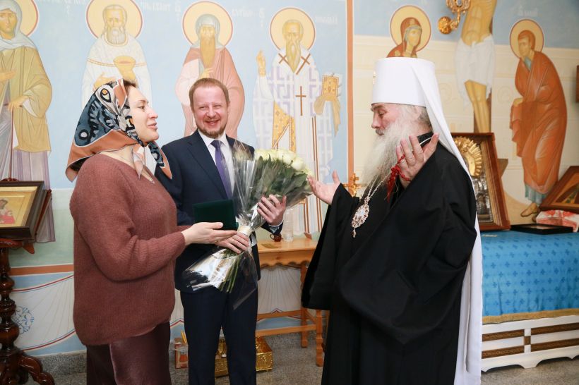 Визит Виктора Томенко в Барнаульскую Епархию Фото:Олег Укладов