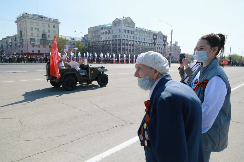Парад Победы 9 мая  Фото:Олег Укладов