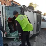 Маленькая девочка пострадала в аварии с участием четырех автомобилей в Барнауле