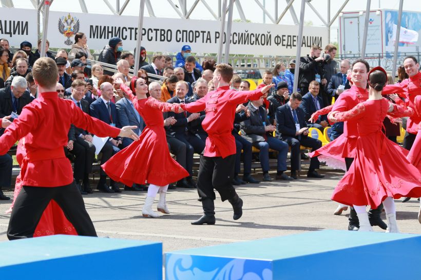 Церемония открытия второго этапа Кубка мира по гребле в Барнауле Фото:Олег Укладов