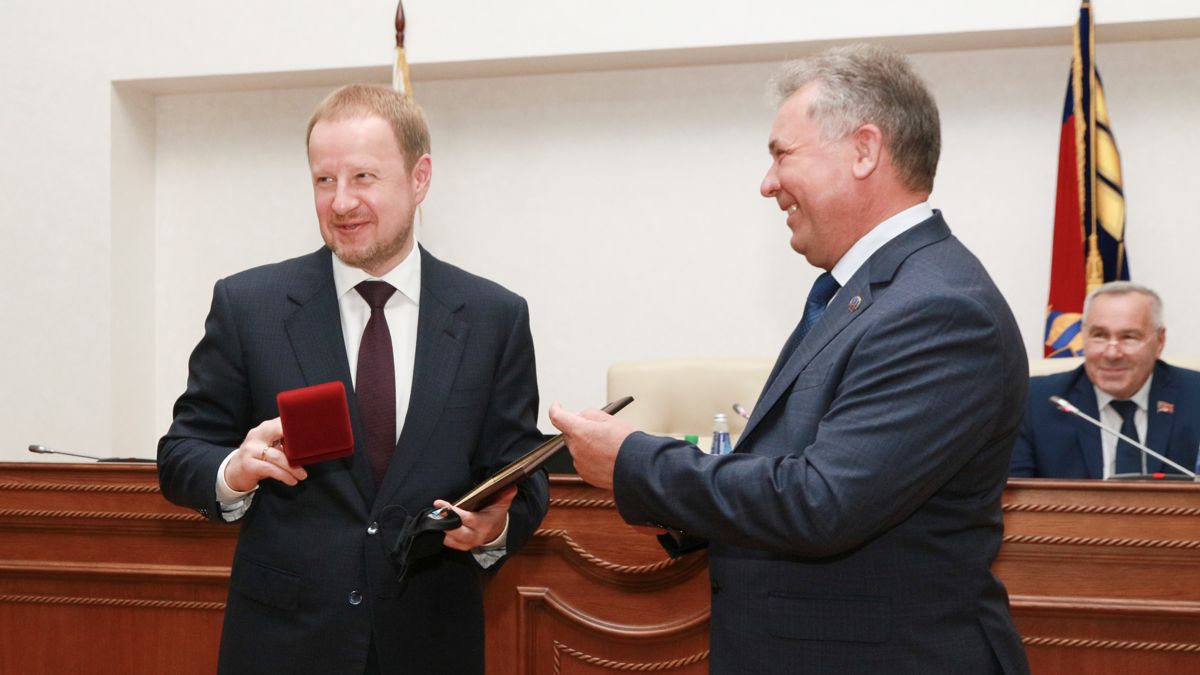 Виктор Томенко и Александр Романенко на сессии АКЗС, 27 мая 2021 года