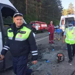 Смертельное ДТП с участием автобуса с рабочими произошло в Алтайском крае