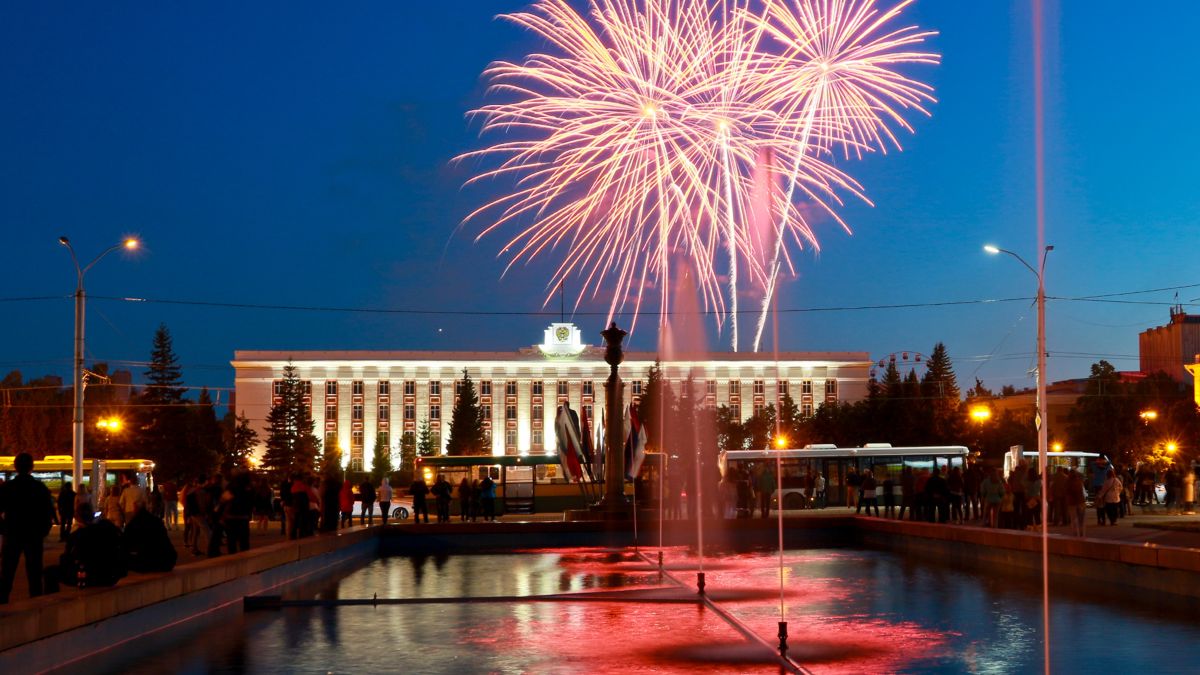 День России. Салют